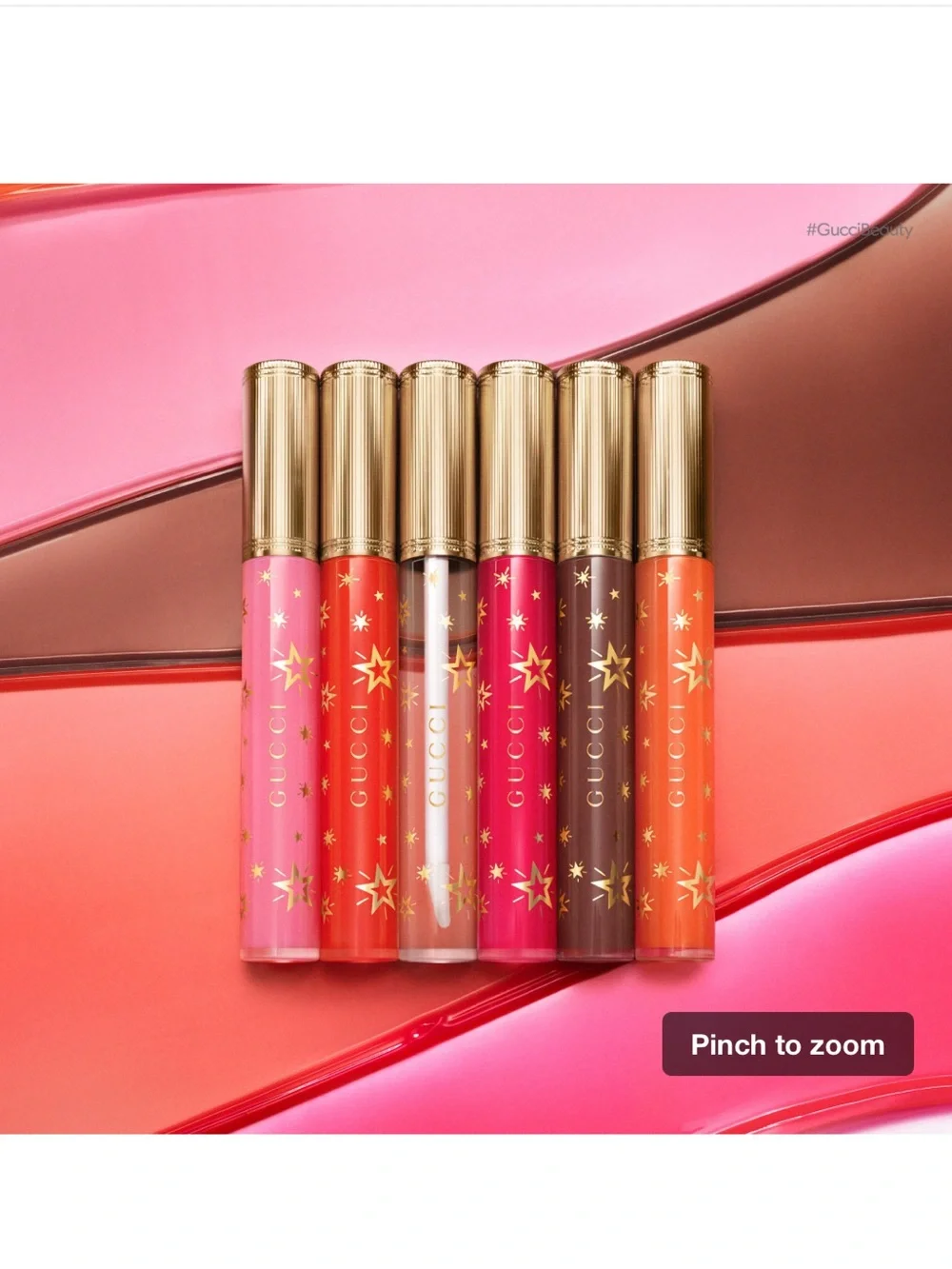 Gucci Plumping, Soothing & Moisturizing Lip Gloss –314 Sadie Coral.